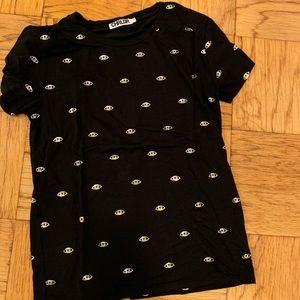 Chrldr evil eye shirt. Size large.